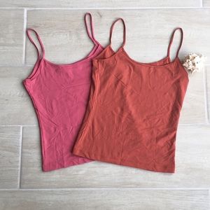Two cute Zara tank tops